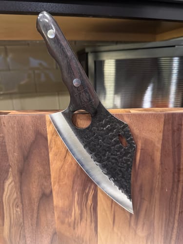 Customer photo review of Gator 7.6" Butcher Knife