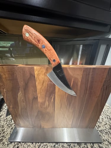 Customer photo review of 5" Fixed Blade