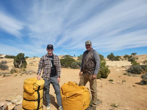 Customer photo review of Stitched Icon Hat - Loden/Black