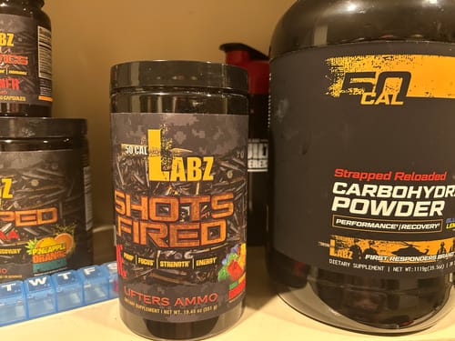 Customer photo review of Shots Fired® - PreWorkout