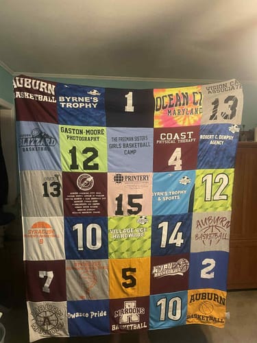 Stacy F. review of Premium T Shirt Quilt image 1 out of 1