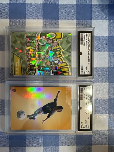 Customer photo review of Custom Graded Card
