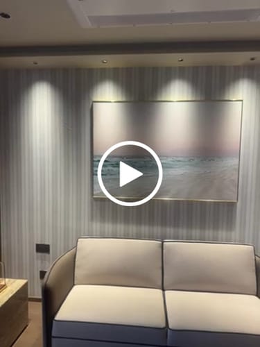 Customer video review of Beach Vibes VI Abstract Painting