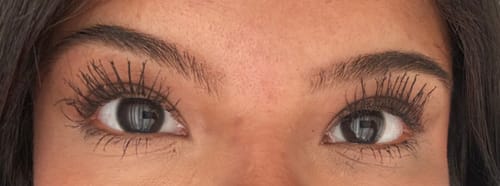 Customer photo review of KosmaLash® | Sérum Crecimiento & Anticaída