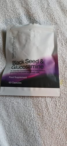 Customer photo review of Black Seed Oil & Natural Glucosamine Capsules