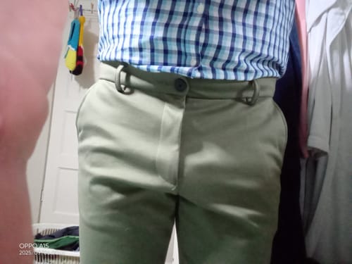 Customer photo review of Performance Pants - Olive