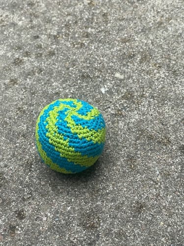 Customer photo review of Hacky Sack