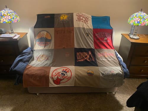 Nancy J. review of Premium T Shirt Quilt image 1 out of 3