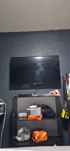 Customer photo review of Estante Librero 6907 con 3 Nichos Negro