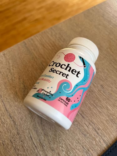 Customer photo review of Supplement for Crocheting - Crochet Secret