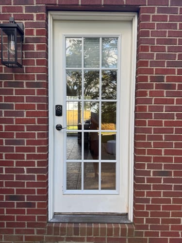 Customer photo review of Clear 15 Lite Glass and Frame Kit (Full Lite)