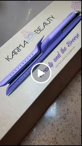 Customer video review of Beauty and The Breeze Flat Iron