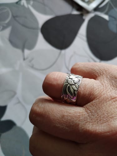 Customer photo review of Blüte des Lebens - Ring