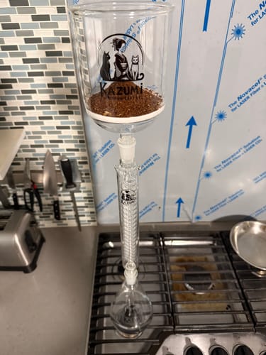Customer photo review of Kazumi Siphon Coffee Maker
