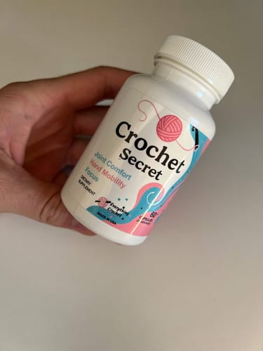 Customer photo review of Supplement for Crocheting - Crochet Secret