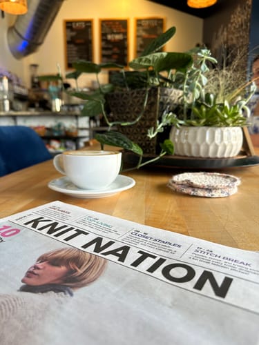 Customer photo review of Knit Nation • Issue 2