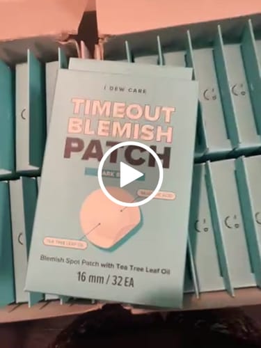 Customer video review of Time out Pimple Patches