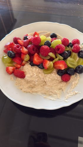 Customer photo review of Bio Mandel-Protein Porridge - Natur Mehrpackaktion