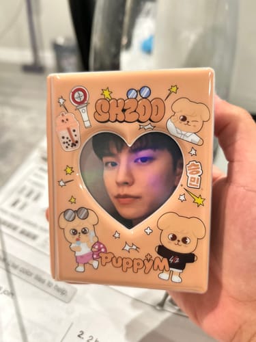 Customer photo review of Kpop Card Storage Album