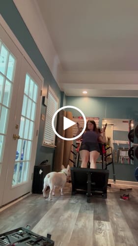 Customer video review of RitFit BLP01 45 Degree 3-In-1 Leg Press Hack Squat and Calf Raise Machine