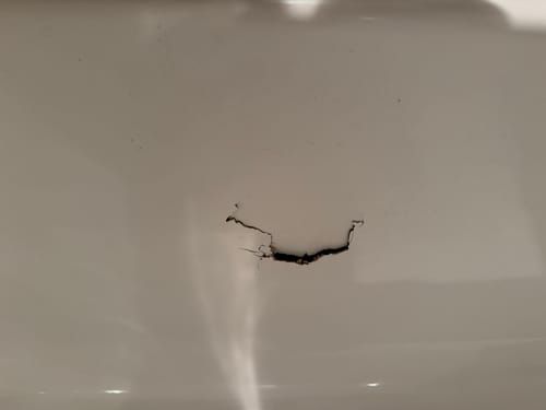 Jamie S. review of Large Wall Damage - Tub and Shower Repair Kit image 1 out of 5
