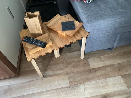 Customer photo review of Easy-Sticks 4.0 - Eiche - 16 cm Länge - Bestseller Premium Bastelholz