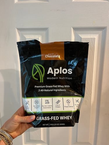 Customer photo review of Grass-Fed Whey