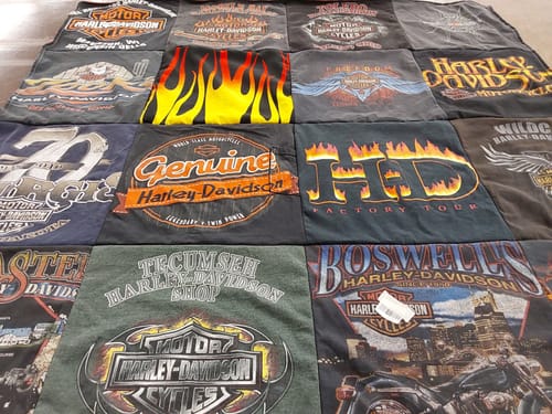 Customer photo review of Premium T Shirt Quilt