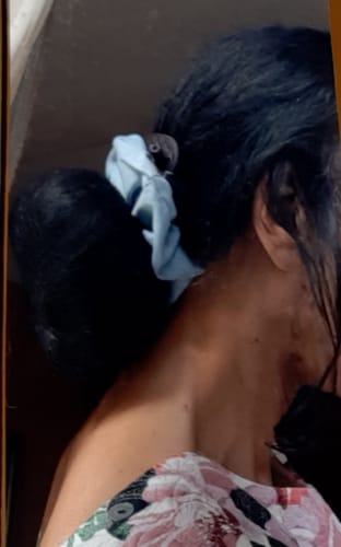 Customer photo review of Instant Dye Shampoo