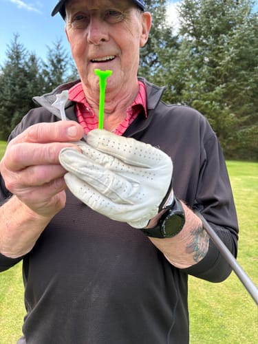 Customer photo review of FlightPath Golf Tees - 1 Pack (8 Tees)