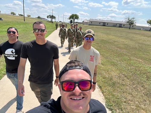 Customer photo review of The Melissa Sunglasses