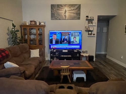 Customer photo review of Walking on Water - Faith Wall Art II