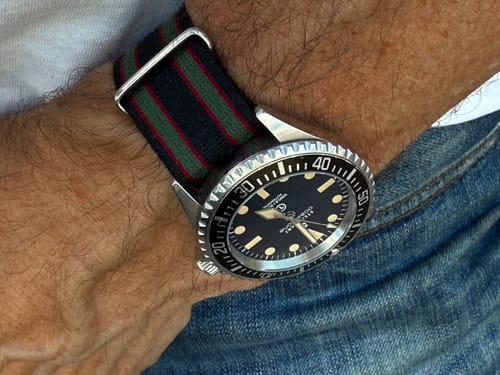 Customer photo review of Heat-Welded Plain Color Variant Mafia Strap 18, 20mm