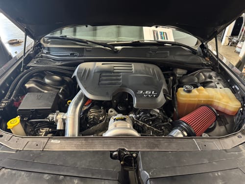 Customer photo review of 2015 - 2017 Dodge Challenger 3.6 Supercharger Kit