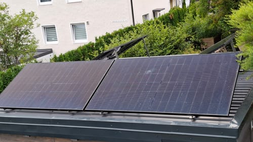 Customer photo review of Sicatron 2000W Balkonkraftwerk - 4x Jolywood Bifazial - Anker Solix E1600 Pro - Anker Solix BP1600