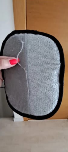 Customer photo review of Pet Hair Removal Gloves