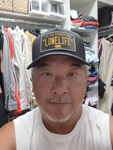 Customer photo review of California 60's Plate Hat
