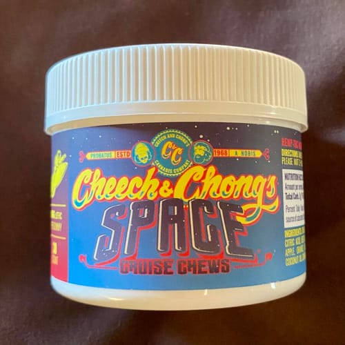 Customer photo review of Blast Off With Cheech & Chong’s Triple-Strength Space Chews