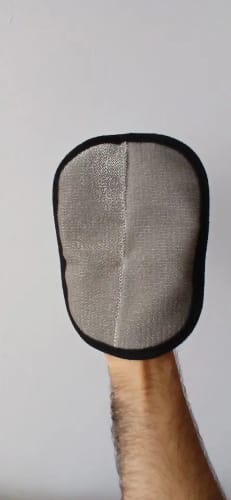 Customer photo review of Pet Hair Removal Gloves