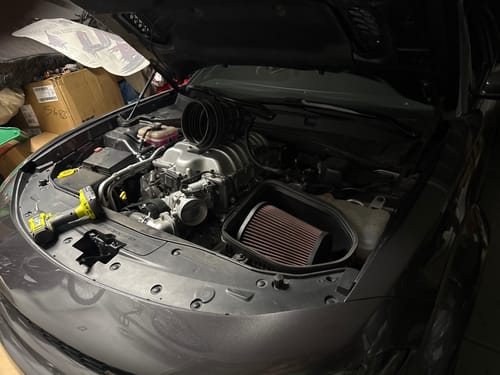 Customer photo review of JLT Cold Air Intake, Cotton Filter 2019-2023 Challenger 6.2L / 2021-2023 Charger 6.2L