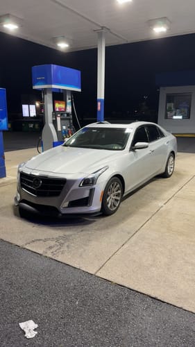 Customer photo review of 2014-19 Cadillac CTS Vsport Performance Front Splitter