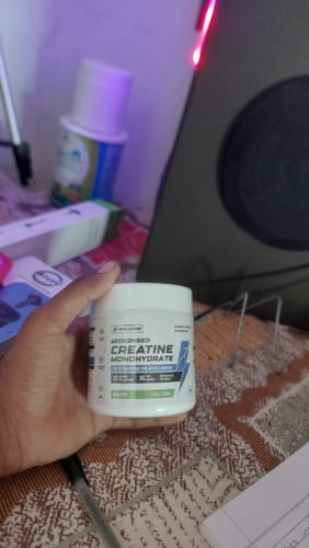 Customer photo review of Wellcore - Pure Micronised Creatine Monohydrate | Kiwi Kick (122g, 33 servings)