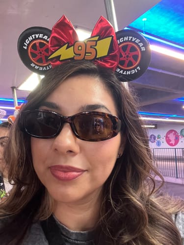 Customer photo review of McQueen Mickey Ears