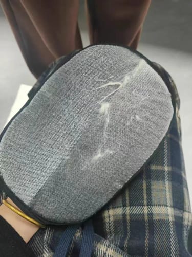 Customer photo review of Pet Hair Removal Gloves