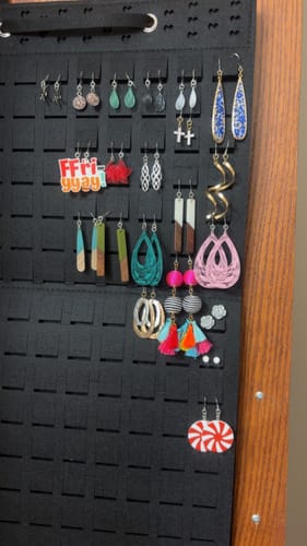 Emily H. review of Star Dancer Dangles Hypoallergenic Earrings for Sensitive Ears Made with Plastic Posts image 1 out of 1