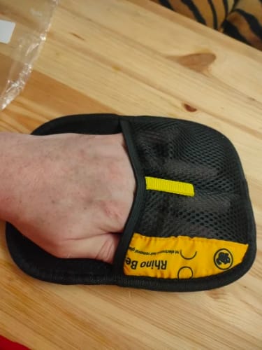 Customer photo review of Pet Hair Removal Gloves