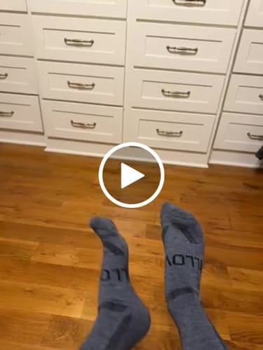 Customer video review of Men's Alpaca Socks