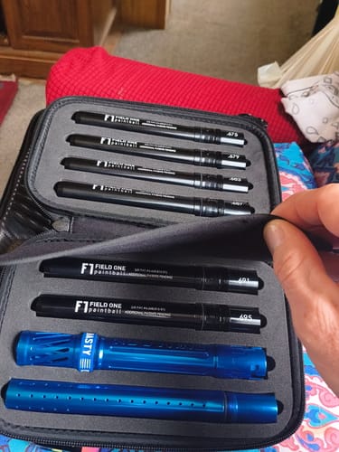 Customer photo review of Field One Acculock Full Bore Kit - Autococker - Blackout