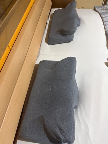 Customer photo review of AirFlow Pro™ | Orthopädisches Schlafapnoe-Kissen