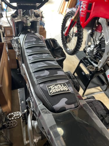 Customer photo review of Custom Seat Cover: Electro & Co ETM RTR